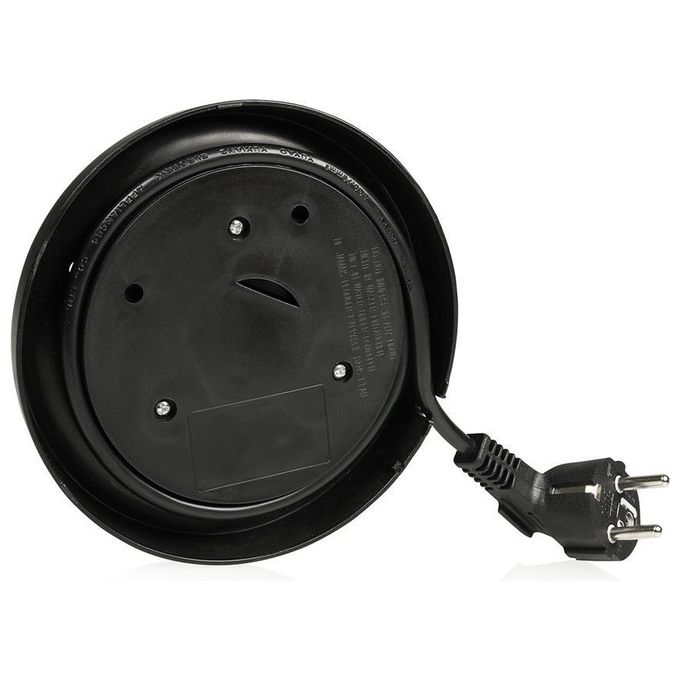 Tristar WK-3405 Bollitore Elettrico in Vetro 1,7 L 2200 W Base 360° Protezione Surriscaldamento colore Nero Trasparente