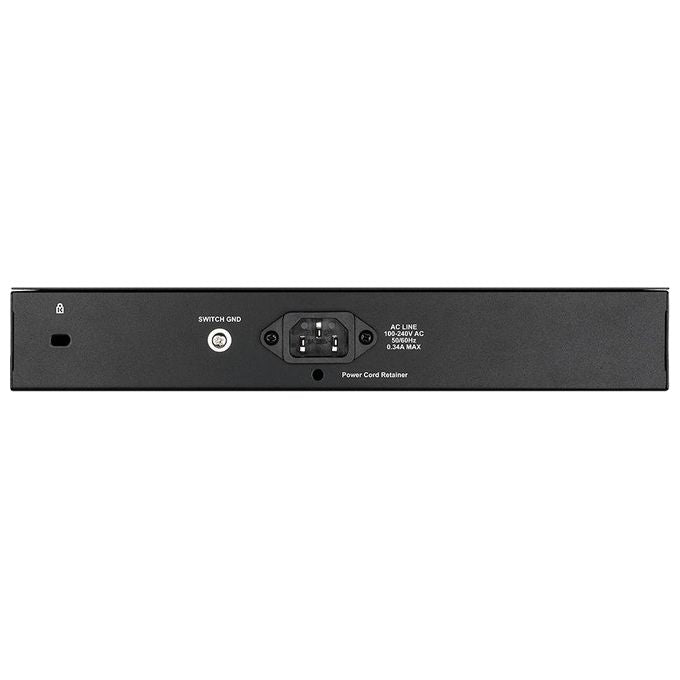 D-Link DGS-1210-20 Smart Switch Gestito L2 16 Porte Gigabit Ethernet 4 Porte Combo SFP Montaggio Rack 1U colore Nero