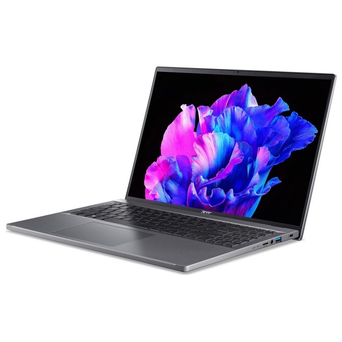 Acer SFG16-71-72JL Swift Go 16 Notebook Intel Core i7-1355U 16 GB RAM 512 GB SSD 16'' 3.2K OLED Windows 11 Home colore Grigio
