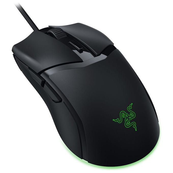 Razer RZ01-04650100-R3M1 COBRA Mouse Gaming Cablato Ottico 8500 DPI 6 Tasti RGB 58g colore Nero
