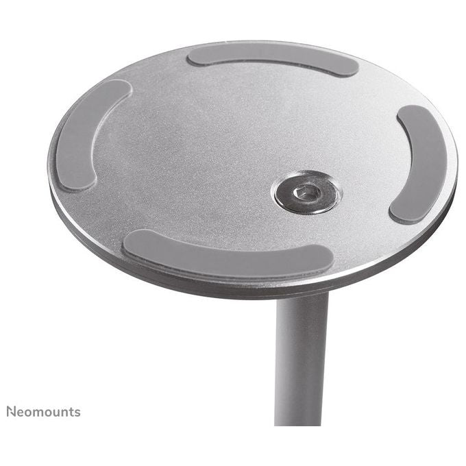 Neomounts DS10-200SL1 Supporto per Telefono regolabile in altezza da 17 a 27 5 cm inclinazione 180° rotazione 360° colore Argento