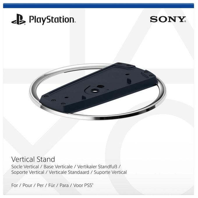 Sony 1000041339 Base Verticale per PS5 Slim compatibile CFI-1000 CFI-2000 colore Nero
