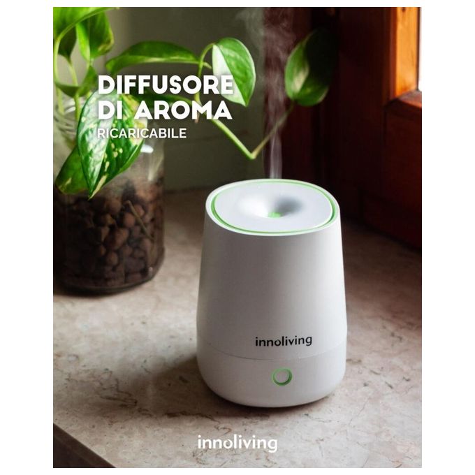Innoliving Diffusore di Oli Essenziali Senza Fili 120ml