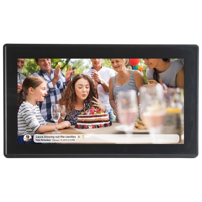 Denver PFF-1515B Frameo Cornice Digitale 15.6'' Touch Screen Wi-Fi 1920x1080 16 GB colore Nero
