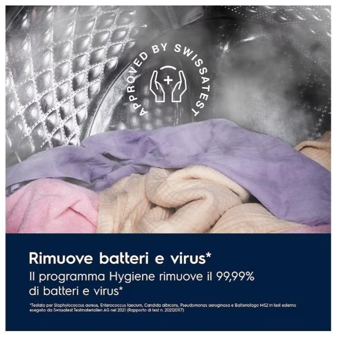 Electrolux EW6FBG210G SensiCare Lavatrice Libera Installazione 10Kg 14000 Giri Classe Energetica A