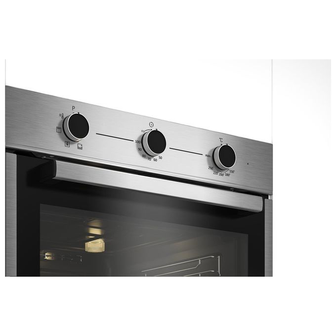 Beko BBIE14100X Multi6 Forno da incasso Elettrico Ventilato 72 L Classe A 6 Funzioni HidroClean (59.5x59.4x56.7 cm) colore Inox