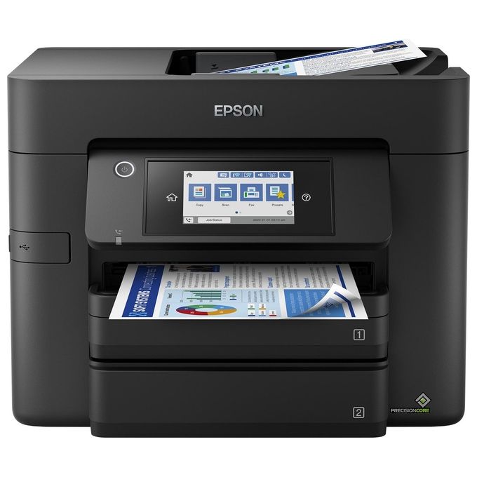 Epson WF-4830DTWF WorkForce Pro Stampante Multifunzione Inkjet A4 4 in 1 Wi-Fi NFC ADF Fronte Retro 25 ppm colore Nero