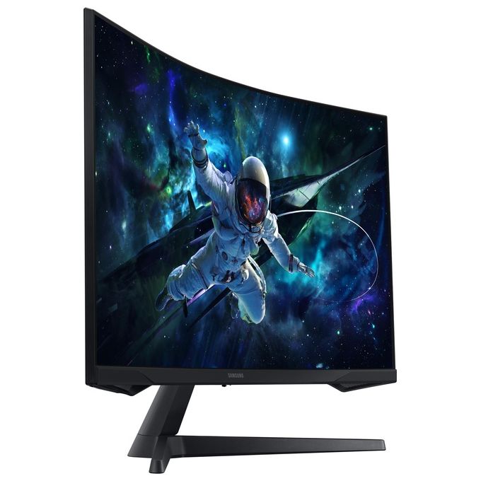 Samsung LS32CG552EUXEN Odyssey G5 Monitor Gaming Curvo 32'' QHD 2560x1440 VA 165Hz 1ms HDR10 AMD FreeSync colore Nero
