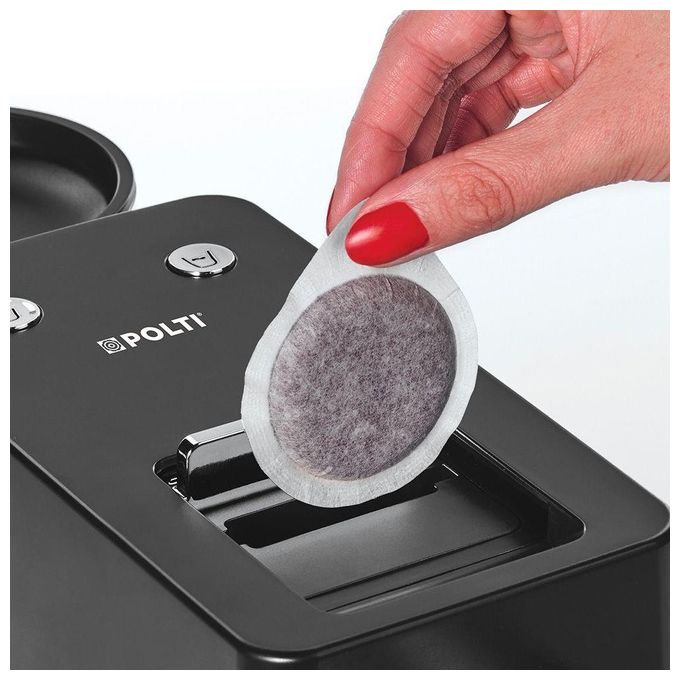 Polti PCEU0127 Coffea S15W Macchina da caffe' a Cialde E.S.E. 0,85 L 19 bar 1400 W 54 Cialde incluse colore Bianco
