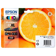 Epson 33XL 8.9 ml misura XL magenta originale blister cartuccia dinchiostro per Expression Home XP-635, 830, Expression Premium XP-530, 540, 630, 635, 640, 645, 830, 900