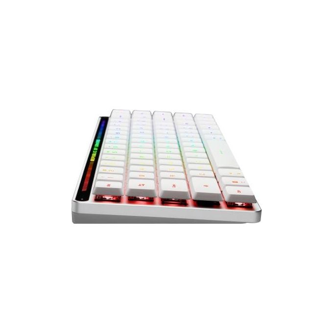 Asus 90MP03EC-BKIA10 ROG Falchion RX Low Profile Tastiera Gaming 65% Switch Ottico Tri-Mode Wireless RGB Layout ITA colore Bianco