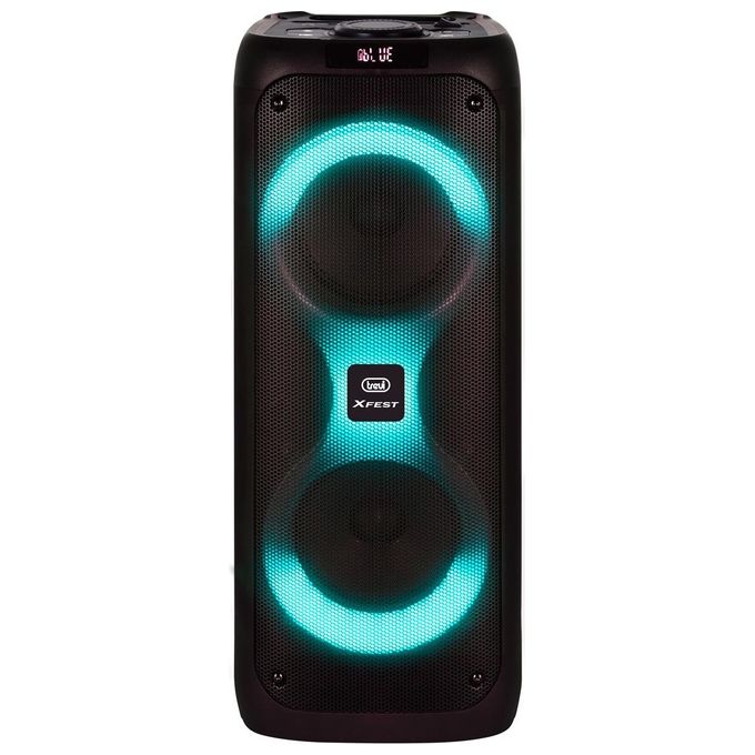 Trevi XF 480 KB XFest Altoparlante Amplificato Portatile 35W Wireless Karaoke USB Micro SD AUX-IN TWS Batteria Integrata colore Nero