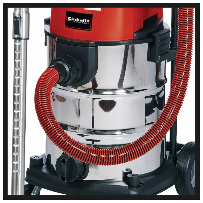 Einhell Bidone Aspira Solidi E Liquidi A Batteria Te-Vc 36-30 Li (Batteria Non Inclusa)
