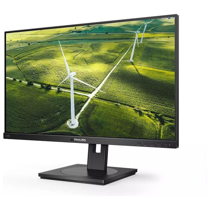 Philips 242B1G-00 Monitor PC 23.8'' IPS Full HD 1920x1080 75Hz 4ms Hub USB HDMI DisplayPort VESA colore Nero