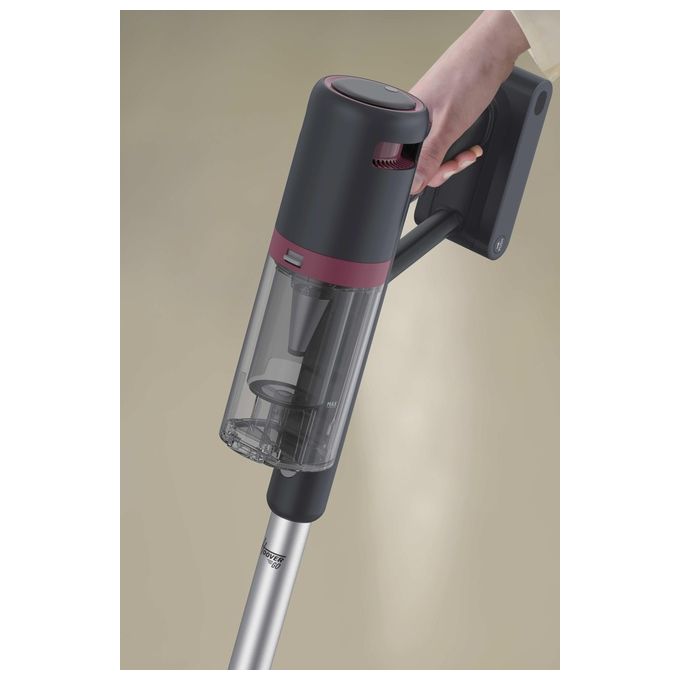 Hoover HFG10HX011 Go Scopa Elettrica Senza Filo Senza Sacchetto 0,55 L 200 W autonomia 45 min colore Grigio Magenta