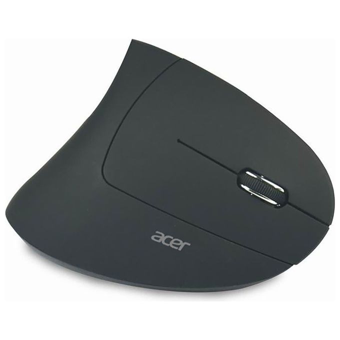 Acer HP.EXPBG.009 Mouse Verticale Ergonomico Wireless RF 2.4 GHz Ottico 1600 DPI 6 Tasti colore Nero