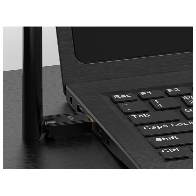 Conceptronic Long Range Adattatore USB Bluetooth 5.3 Antenna Esterna