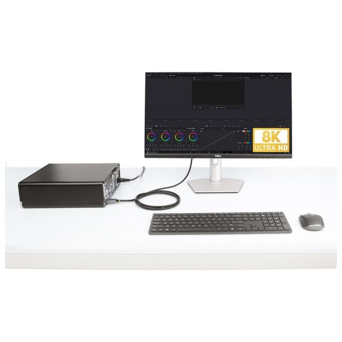 StarTech 133DISPLAYPORTHDMI21 Cavo adattatore DisplayPort HDMI 2 m 8K 60Hz 4K 144Hz HDR10 colore Grigio