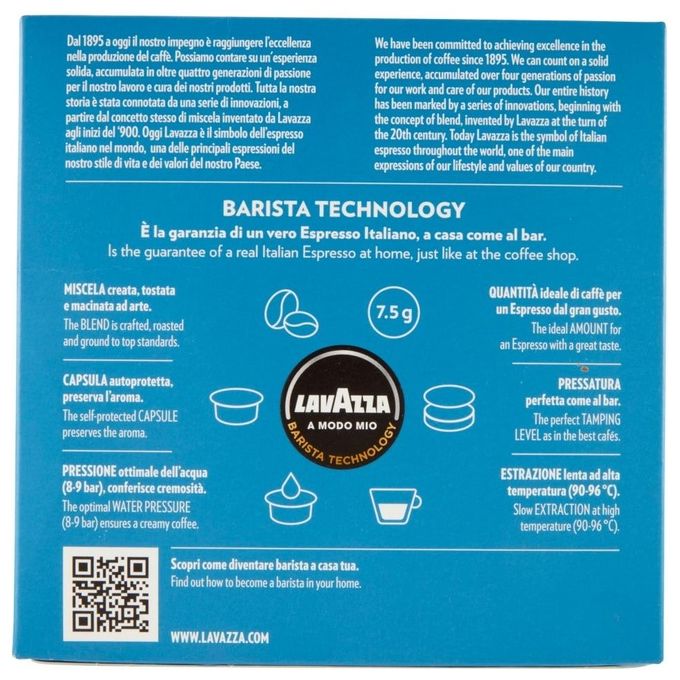 Lavazza Confezione 36 Caps Dek Cremoso