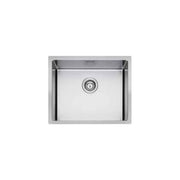 Apell LNR54FSFR Serie Radius R12 Lavello Acciaio inox spazzolato da Incasso 1 Vasca 54x 44cm