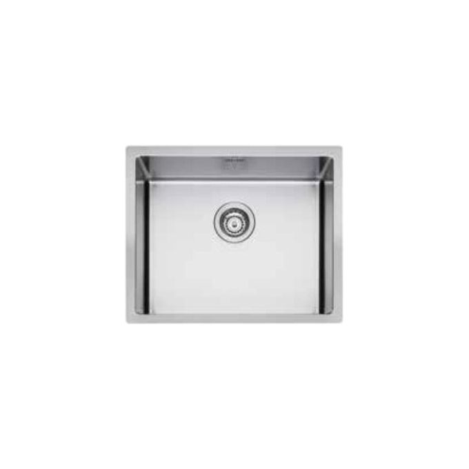 Apell LNR54FSFR Serie Radius R12 Lavello Acciaio inox spazzolato da Incasso 1 Vasca 54x 44cm