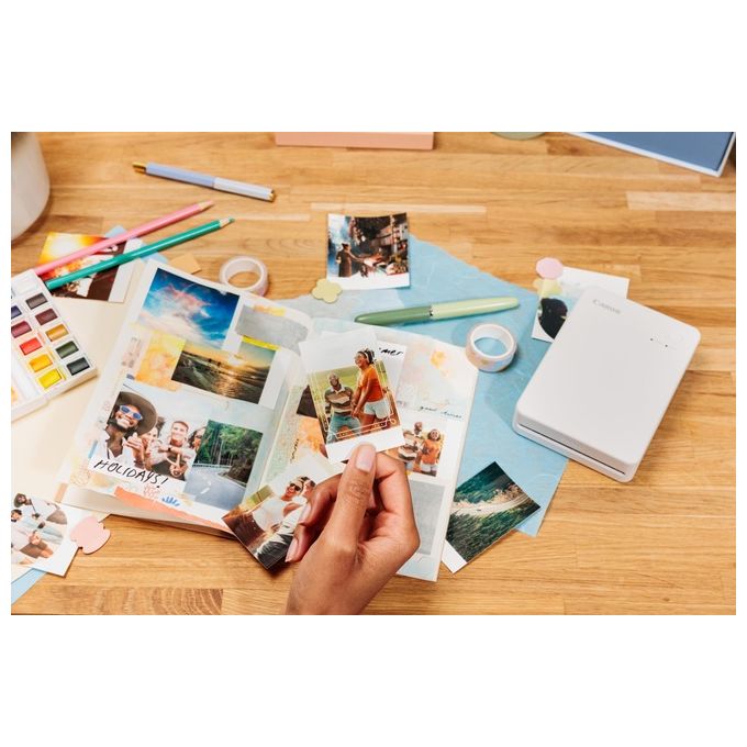 Canon QX20 BK SELPHY Stampante Fotografica Portatile Sublimazione Wi-Fi Bluetooth USB-C 287x287 DPI colore Nero