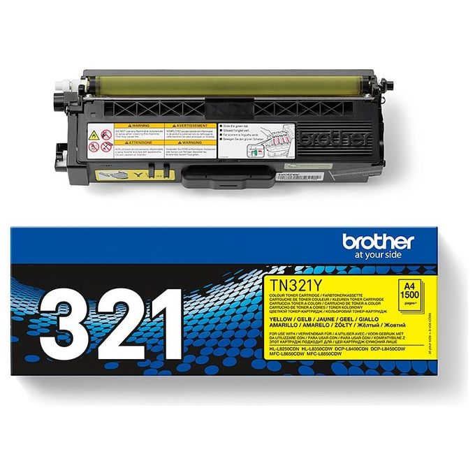 Brother Toner Tn-321y 1.500pg. per Hl-l8250-l8350 Dcp-l8400-l8450 MFC-l8650-l8850