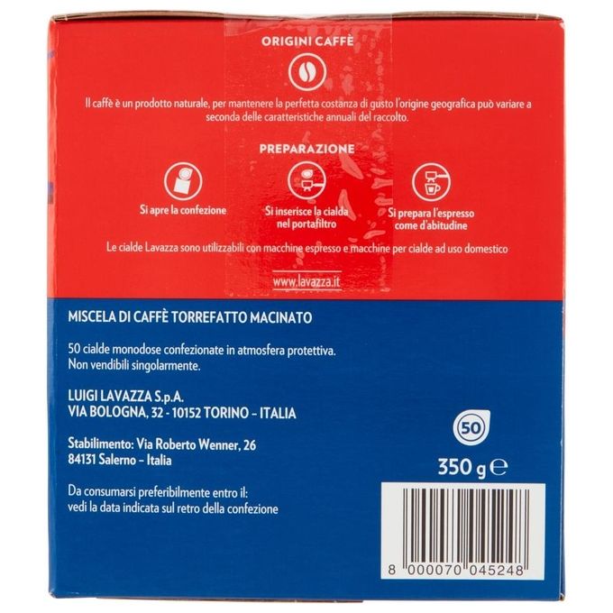 Lavazza Confezione 50 Cialde Crema e Gusto