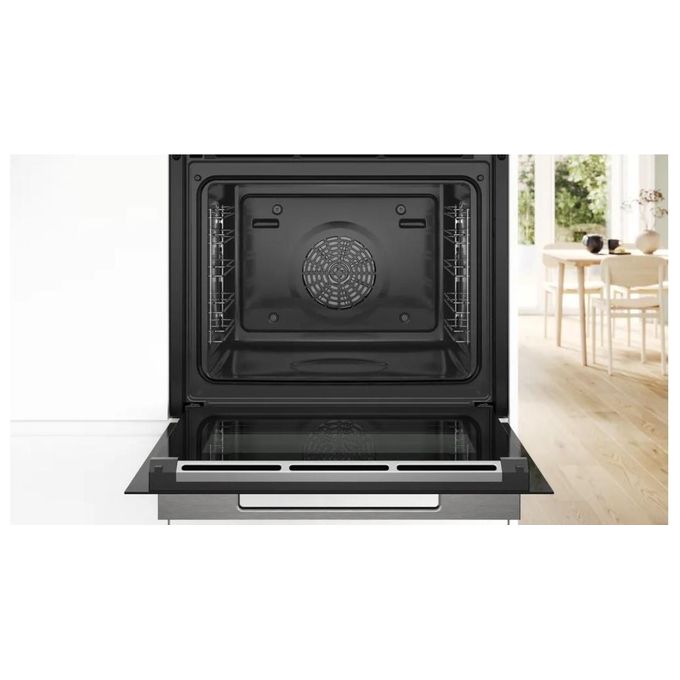 Bosch HSG7261B1 Serie 8 Forno da incasso combinato a vapore 71 L Classe A+ Steam Plus AirFry Home Connect (59.5x59.4x54.8 cm) colore Nero