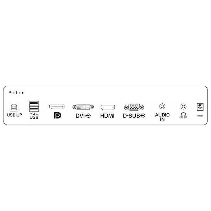 Philips Monitor SmoothTouch 23.8'' LED IPS 242B9T - 00 1920 x 1080 Full HD Tempo di Risposta 5 ms