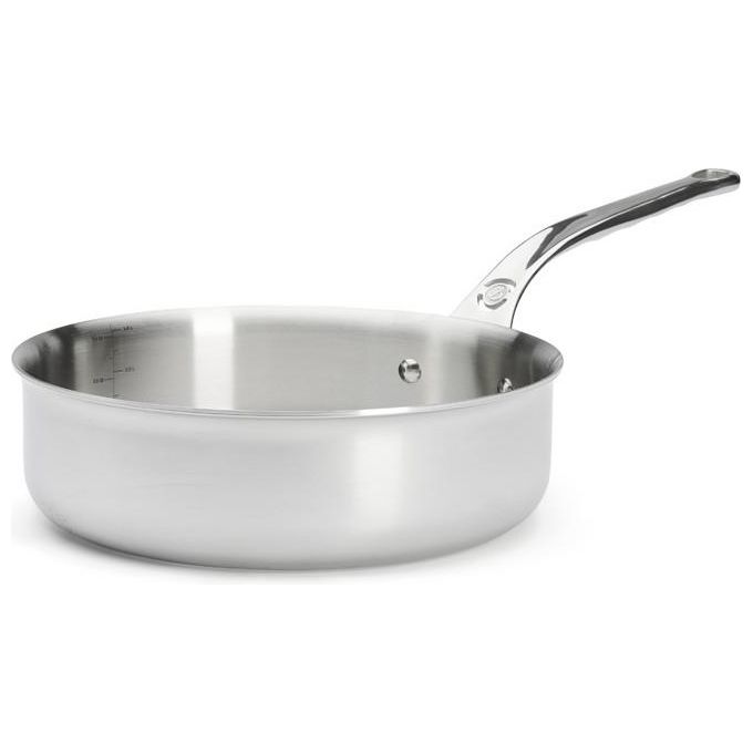 De Buyer Casseruola Bassa Acciaio Inossidabile 24 cm Affinity 3730.24