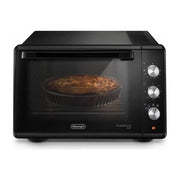 De'Longhi EO34302 Sfornatutto Chef Forno Elettrico Ventilato 34 L 2000 W Grill Funzione Mantieni Caldo (52.5x46.5x34 cm) colore Nero