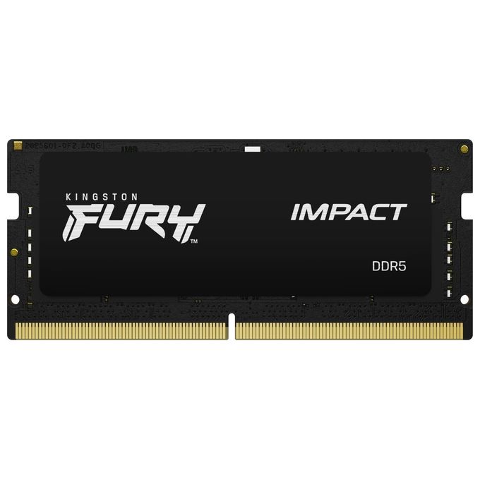 Kingston KF556S40IB-32 FURY Impact Memoria RAM 32 GB DDR5 5600 MT-s CL40 SO-DIMM PnP XMP 3.0 colore Nero