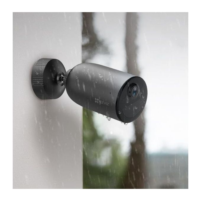 Ezviz CS-EB3-R100-2C3WFL EB3 Telecamera IP Bullet Esterno 3 MP 2K Wi-Fi Batteria Visione Notturna 15 m Audio Bidirezionale colore Nero