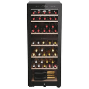 Haier HWS77GDAU1 Wine Bank 50 Serie 7 Cantinetta Vino 77 Bottiglie 2 Zone WiFi Classe G 37 dB colore Nero