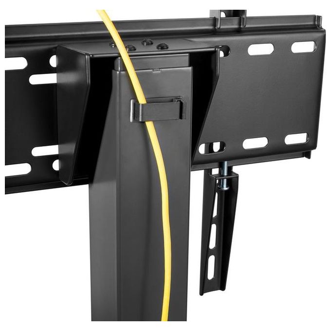 Equip 650610 Supporto da tavolo motorizzato per TV 32''-65'' regolazione elettrica in altezza 718-1068 mm colore Nero