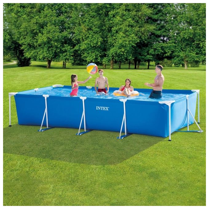 Intex 320071 Piscina Rettangolare Frame 450x220cm
