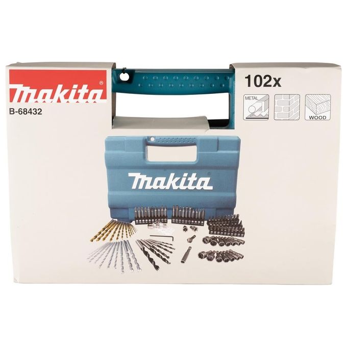 Makita B-68432 Set Punte per Trapano 102 Pezzi