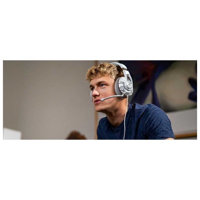 Turtle Beach TBS-6405-02 Recon 500 Cuffie Gaming Cablate Driver 60 mm Microfono Rimovibile Multipiattaforma colore Bianco