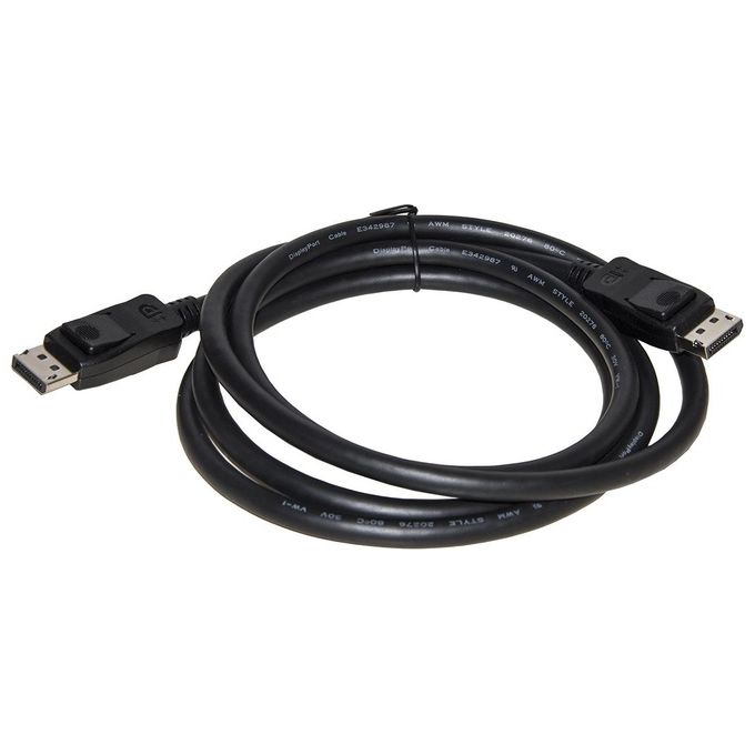 Link Cavo Displayport 1.4 Ultra Hd 8Kx4K 60hz 32.4Gbps Maschio-Maschio 2mt