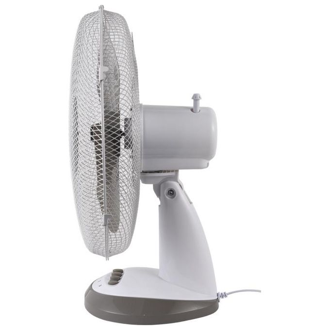 Bimar VT415 Ventilatore da Tavolo 40cm con Selettore 3 Velocita' Bianco e Grigio per un Rinfresco Efficace e Silenzioso