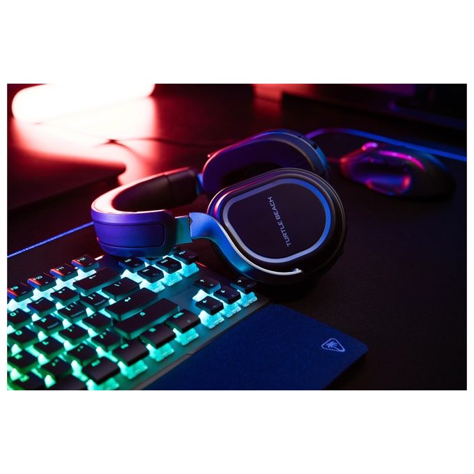Turtle Beach TBS-3101-05 Stealth 700 Cuffie Wireless Gaming con Driver 60mm Batteria 80 Ore Bluetooth 5.2 e Doppio Trasmettitore USB per PS5 PS4 PC colore Nero