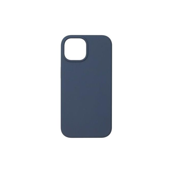 Tunit Cover in Silicone MagSafe Compatible con iPhone 15 Plus Storm Blue