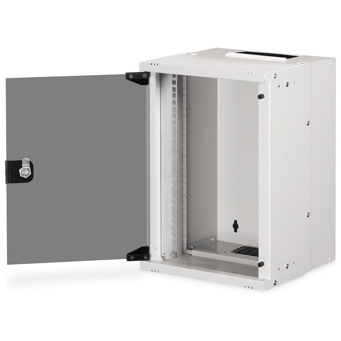 Digitus DN-49102 SOHO Pro Armadio Rack a Parete 10'' 9U 254mm capacita' 30 Kg IP20 colore Grigio