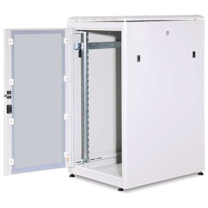 Digitus DN-19 22U-6-8-1 Serie Unique Armadio di rete 22U Capacita' 800 Kg IP20 colore Grigio
