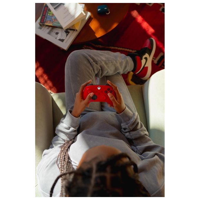 Xbox 1914 Pulse Red Controller Wireless Gamepad per Xbox Series X S Xbox One Windows 10 11 Android iOS colore Rosso