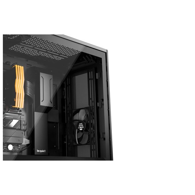 Be quiet! BGW60 Shadow Base 800 Case PC Midi Tower con 3 Ventole 140mm PWM USB 3.2 Gen 2 Type C Radiatori fino a 420mm Pannello Laterale in Vetro Temperato colore Nero