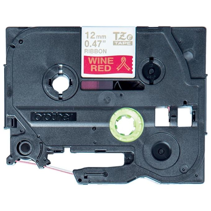 Brother TZE-RW34 Nastro per Etichettatrice Oro su Rosso