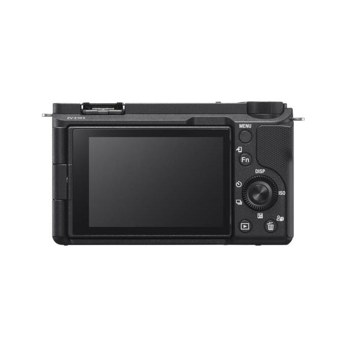 Sony ZVE10M2KB.CEC ZV-E10 II Fotocamera Mirrorless 26 MP Video 4K 60p con Obiettivo 16-50 mm colore Nero