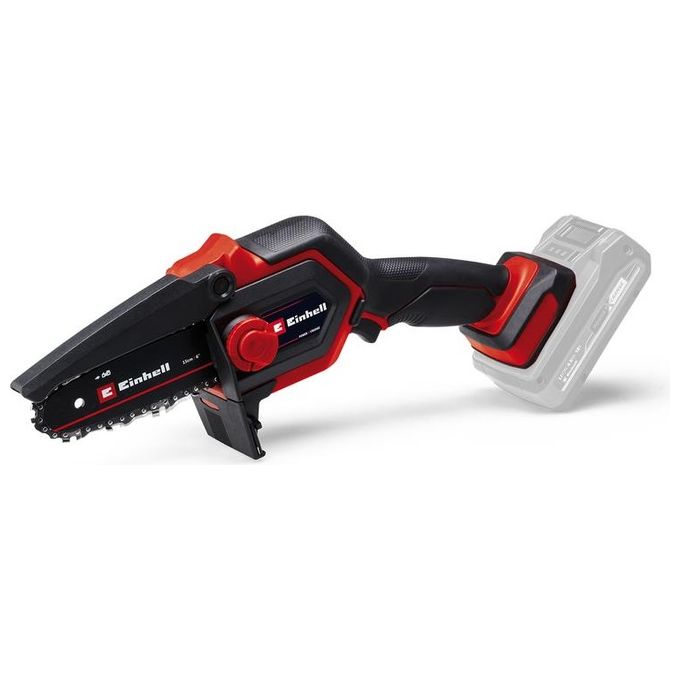 Einhell GE-PS 18-15 LI BL-SOLO Power X-Change Potatore a Catena a Batteria 18V Brushless 12.5 cm 1.11 Kg colore Rosso